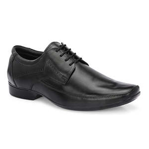 Zapatos de vestir de cuero genuino para hombre, zapatos formales con cordones de cuero de vaca auténtico - Product Image 1