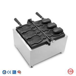 2024 nouveau gaufrier industriel/machine à gaufres à crème glacée japonaise/gaufrier en forme <span class=keywords><strong>de</strong></span> vivaneau - Product Image 6