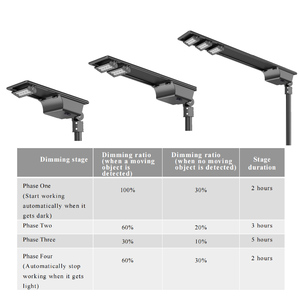 Lámpara <span class=keywords><strong>Solar</strong></span> de Calle <span class=keywords><strong>PHILIPS</strong></span> IP65 IK08 180LM/W, Impermeable, MPPT Todo en Uno, Monocristalina, Ángulo Ajustable, LED para Exteriores - Product Image 2