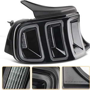 2010-2014 Ford Mustang đầy đủ dẫn màu đen phanh ánh sáng phía sau phong cách đơn boong ABS vật liệu - Product Image 2