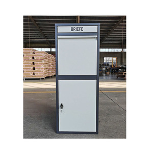 Hot bán hiện đại căn hộ Thư hộp kim loại giao hàng bưu kiện thả hộp lớn ngoài trời hộp thư bưu kiện hộp - Product Image 6