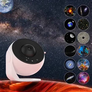 12 chòm sao chế độ trong 1 xoay Tinh Vân chiếu phòng ngủ trang trí nội thất Led Sao Galaxy đêm Bầu Trời Đèn chiếu