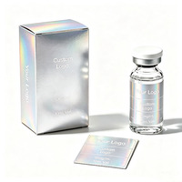 Personnalisez votre design : Plateau pour flacon unique, étiquettes et boîtes de 3 ml, emballage holographique pour produits peptidiques