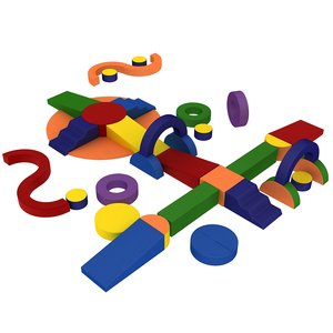 Equipo de Juegos Interior para Bebés y Niños Pequeños, Combinación de Escalada y Juego Suave para Interiores, Ideal para el Hogar - Product Image 4