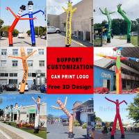 Tube gonflable publicitaire 3D personnalisable CATC avec logo facial, en PVC, pour événements, expositions, avec souffleur gratuit