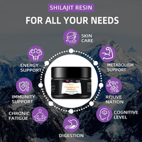 Complément Quotidien Naturel à Base de Résine de Shilajit, Boisson Orale, Améliore l'Immunité, Produit 30g, Favorise le Bien-être Général, Formule Personnalisée OEM ODM