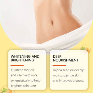 Óleo Corporal de Cúrcuma 100ml Anti Dark Pot e Anti Envelhecimento Clareamento Body & Face Óleo Essencial de Cúrcuma Extrato para Pele Massagem - Product Image 3