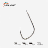 Hameçons de pêche simples KADO Barbless Premium en alliage de titane japonais forgé pour la pêche en eau douce, carpe, bar et poisson-chat