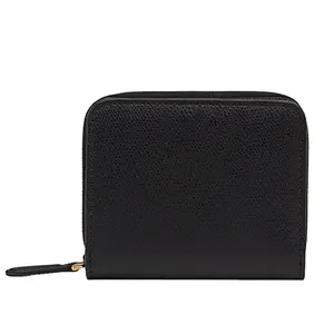 Minimalist Slim Women's Leather Wallet High Quality Purse With YKK Zip