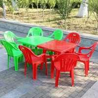 Chaise en plastique empilable moulée d'une seule pièce pour restaurant extérieur, fauteuil de salle à manger, pour commande en gros, fourniture pour distributeurs
