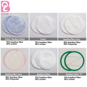 Tampons démaquillants réutilisables de marque privée Beiqili Poudre nettoyante pour le visage en <span class=keywords><strong>coton</strong></span> <span class=keywords><strong>microfibre</strong></span> lavable Dissolvant magique - Product Image 5