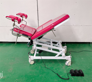 Hospital de dos secciones, pedal de dos secciones, cama de examen ginecológico, <span class=keywords><strong>silla</strong></span> de ginecólogo, mesa de entrega, precio de <span class=keywords><strong>silla</strong></span> de ginecología - Product Image 5