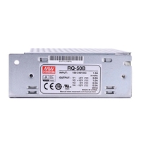 Alimentation à découpage BulkMan3D Mean Well série RQ-50 AC/DC 50W à quatre sorties RQ-50B RQ-50C RQ-50D pour machines à bois