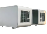 Mini cabine Apple de luxe personnalisable de haute qualité Cabine mobile d'hôtel Conteneur simple à double capsule Panneau sandwich fait maison
