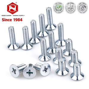 Vis à tête fraisée cruciforme en acier au carbone, métrique, pour machine, en gros et à prix abordable - Product Image 1
