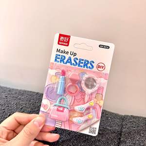 Cadeaux pour enfants d'âge scolaire, design de maquillage <span class=keywords><strong>princesse</strong></span> kawaii mignon, <span class=keywords><strong>gomme</strong></span> <span class=keywords><strong>à</strong></span> effacer en forme de rouge <span class=keywords><strong>à</strong></span> lèvres 3D pour filles - Product Image 2