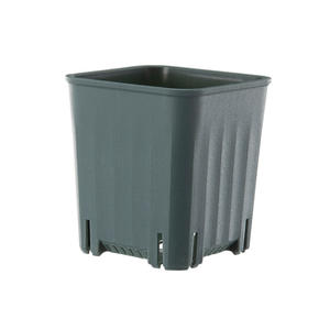 थोक पर्यावरण के अनुकूल मिनी वर्ग प्लास्टिक फूल बर्तन घर के लिए इनडोर/आउटडोर नर्सरी पॉट प्लांटर्स - Product Image 3