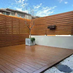 2024畅销防水木塑复合铺面耐用彩色木塑地板户外装饰