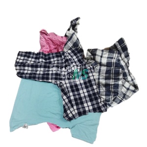 Trapos de pintor de algodón 95%, Trapos de limpiaparabrisas de residuos textiles reciclados de punto de color absorbente - Product Image 2