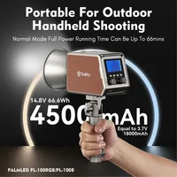 TOLIFO PL-100B Luce LED RGB 100W per Video, AC 100-240V, Controllo APP, Illuminazione Continua COB Portatile per Creatori di Contenuti e Vlogger