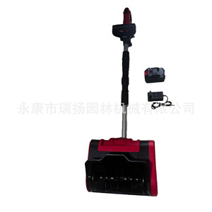 พลั่วตักหิมะไฟฟ้าลิเธียมแบบพกพา 21V พร้อมด้ามจับกันลื่นแบบ D-Grip สำหรับใช้ในบ้าน - Product Image 4