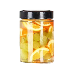 Eco Friendly LingKa 0-0.5L Honey <b>Spice</b> Pudding Glass Food Storage <b>Jars</b> with Swivel Metal Lid Durable Stackable - Product Image 6