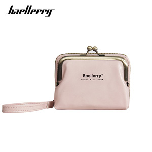 กระเป๋าใส่เหรียญผู้หญิง Baellerry หนังเคลือบน้ำมันขนาดเล็ก กระเป๋าสตางค์ซิปขนาดกะทัดรัดสำหรับใช้ในชีวิตประจำวัน - Product Image 5
