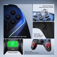 Manette de jeu GameSir Super New Star à connectivité tri-mode, éclairage RGB, taux de polling 1000 Hz et capteurs à effet Hall