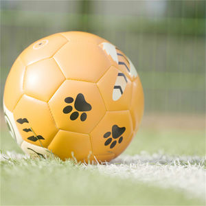 Ballon de <span class=keywords><strong>football</strong></span> pour enfants de haute qualité, cousu à la machine, motif animal, taille 3, écologique, vessie en caoutchouc, option de logo personnalisé - Product Image 6