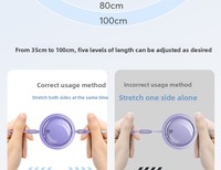Câble de données rétractable 4-en-1, charge rapide PD 100W pour connecteurs USB-A/Micro pour transfert de données de téléphone portable