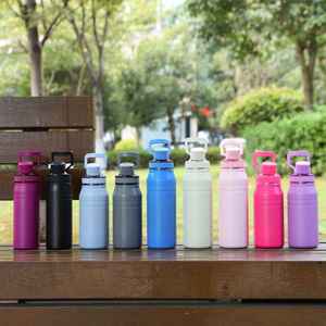 Rainbow Paint 304 Stainless Steel Modern Vacuum Insulated Leak-Proof <b>Large</b> Capacity Eco-Friendly Travel Tumbler - Product Image 2