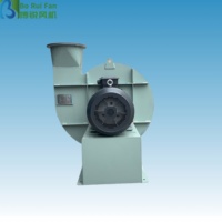 Ventilateur industriel BR19-10-FC-6A pour le broyage du papier, souffleur centrifuge à double aspiration pour la gestion des déchets de papeterie