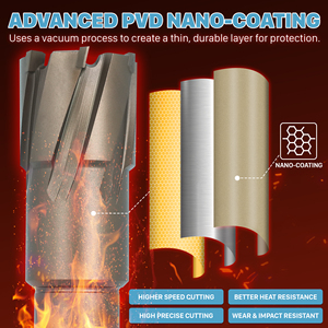 Tidewe, карбид вольфрама, покрытие, универсальный хвостовик, многогранное сверло для сверления пилы - Product Image 5