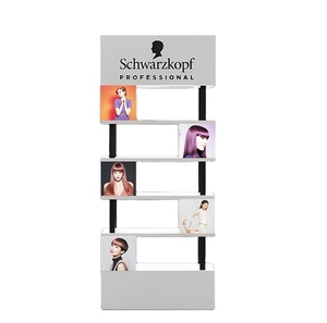 Tienda de salón de belleza personalizada, producto cosmético de venta al por menor, maquillaje, lápiz labial, brillo, aceite esencial, esmalte de uñas, estante de exhibición de botellas - Product Image 1