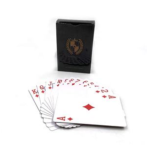 Jeu de cartes à jouer en papier de haute qualité avec logo personnalisé publicité style poker - Product Image 2