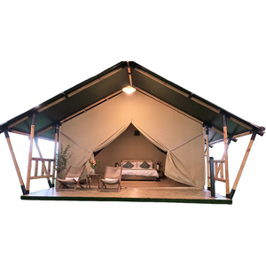 Tenda Safari di lusso impermeabile all'aperto Glamping Lodge con bagno cabina di casa - Product Image 1