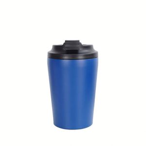 แก้วกาแฟเก็บความร้อนสุญญากาศ สแตนเลส 12 ออนซ์  แบบมีฝาปิด สำหรับเครื่องดื่มร้อนและเย็น  รักษ์โลก ทนทาน  ปรับแต่งโลโก้ได้ - Product Image 6