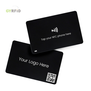 13,56 MHz Tarjeta Rfid Sin contacto Regrabable Smart Nfc213 215 216 NFC Tarjeta de visita digital - Product Image 3