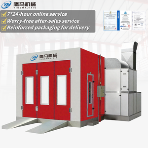 Cabina de Pintura Automotriz Profesional <span class=keywords><strong>con</strong></span> Paneles de Pared EPS y <span class=keywords><strong>Horno</strong></span> de Lujo, Personalizable, al Precio Más Bajo - Product Image 1