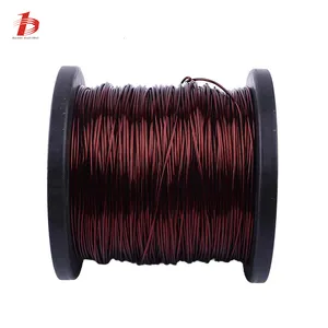 Baiwei Bắt 6 23AWG 016Mm Tráng Men Nhôm Dây Tua 18 Đo Nam Châm Dây Từ Đức Tráng Men Dây Nhà Sản Xuất