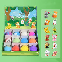 Coffret de bombes de bain moussantes hydratantes pour le corps, soins de la peau de luxe en marque privée, bombes de bain moussantes organiques de couleurs mélangées