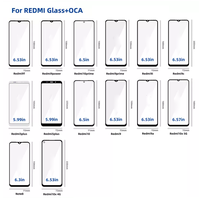 Écran LCD tactile Note 11 Pro Note 12 Verre OCA LCD Hot 8 10 11s 12 Play Smart 5 X650 X680 Verre + OCA pour téléphones Infinix