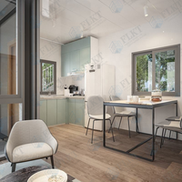 Maison conteneur pliable préfabriquée modulaire FLKT à déploiement rapide en 10 minutes, bureau à domicile en conteneur maritime