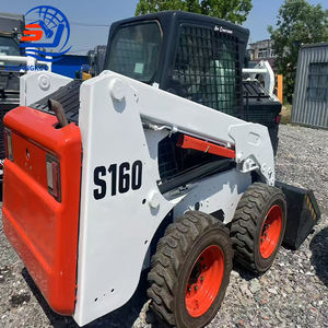 100% marca original rendimiento de alto costo segunda mano S160 MINICARGADORA cargadora de ruedas de segunda mano precio - Product Image 2