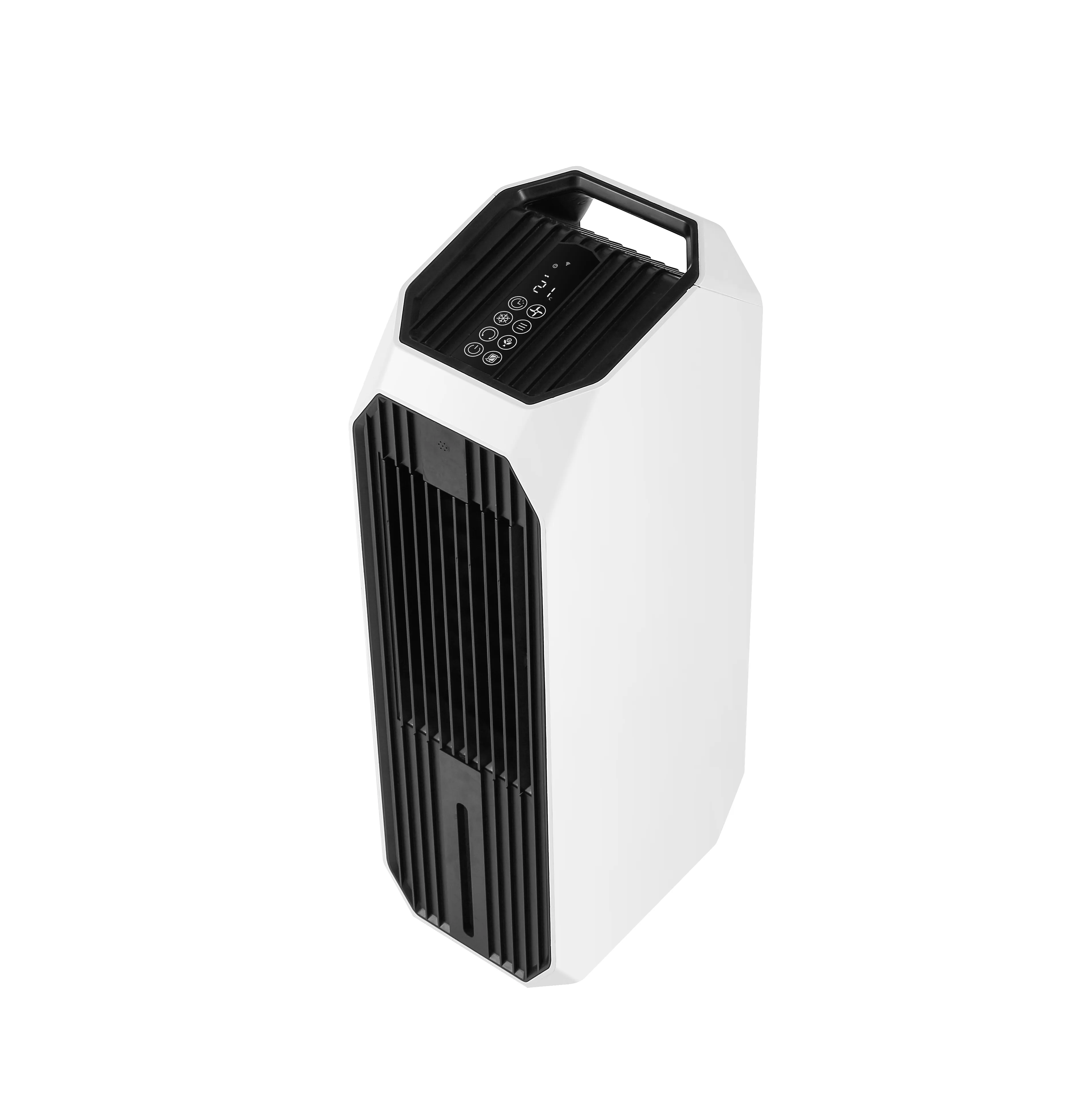 Kipas pendingin udara evaporasi, fungsi Wifi opsional pendingin ruangan portabel 70W 3 in1