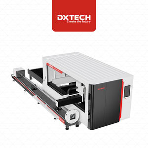 Machine de découpe laser fibre CNC pour tôles et tubes métalliques 1000W-3000W, commande Cypcut, rails de guidage HIWIN, refroidissement par eau, DXF/PLT/DWG - Product Image 3