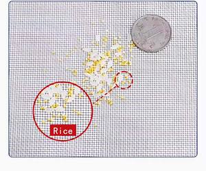 Factory Outlet18 * 16 <span class=keywords><strong>Mosquitera</strong></span> de fibra de vidrio recubierta de <span class=keywords><strong>Pvc</strong></span> negro Proteger la privacidad <span class=keywords><strong>Mosquitera</strong></span> <span class=keywords><strong>para</strong></span> puertas y ventanas <span class=keywords><strong>para</strong></span> puertas correderas - Product Image 6