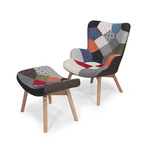 Mobilier moderne <span class=keywords><strong>Fauteuil</strong></span> de salon <span class=keywords><strong>Fauteuil</strong></span> simple rembourré en <span class=keywords><strong>patchwork</strong></span> relaxant <span class=keywords><strong>Fauteuil</strong></span> de détente - Product Image 6