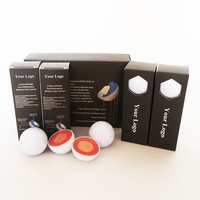 Balles de golf de tournoi en uréthane haute performance conformes aux normes USGA, blanches unies de qualité supérieure, 4 pièces, logo et emballage personnalisés