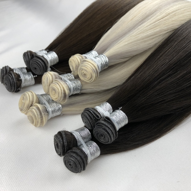 hair extensions real black thick